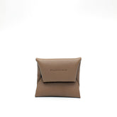 Taupe coin purse